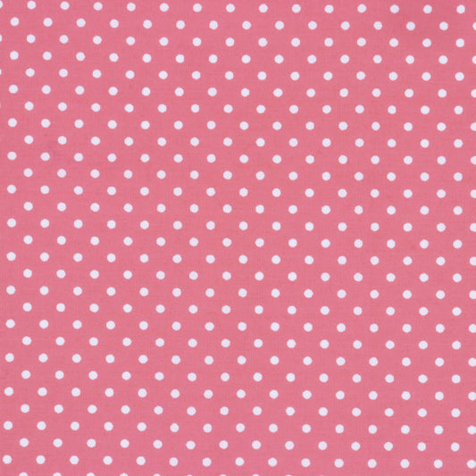 Pink polka dot pattern