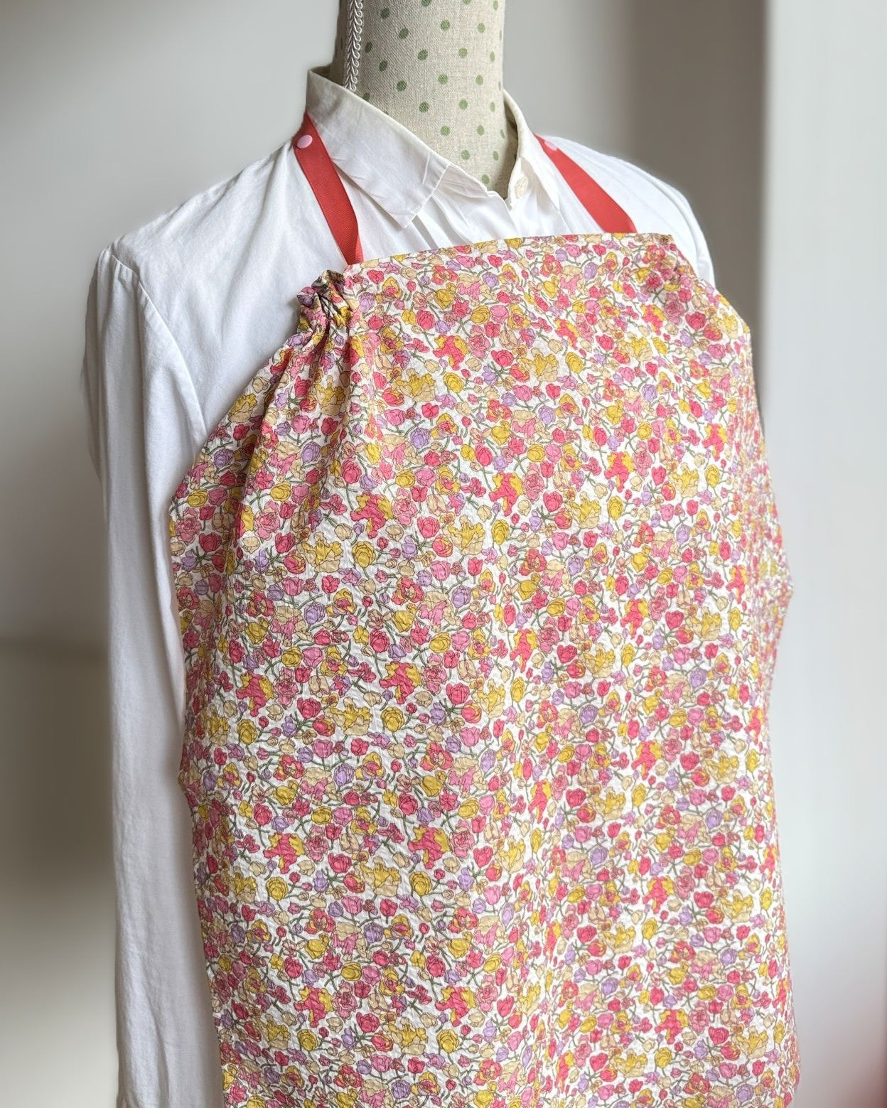 【新商品】ミラクルウェーブ リバティプリント花綴り ピンク